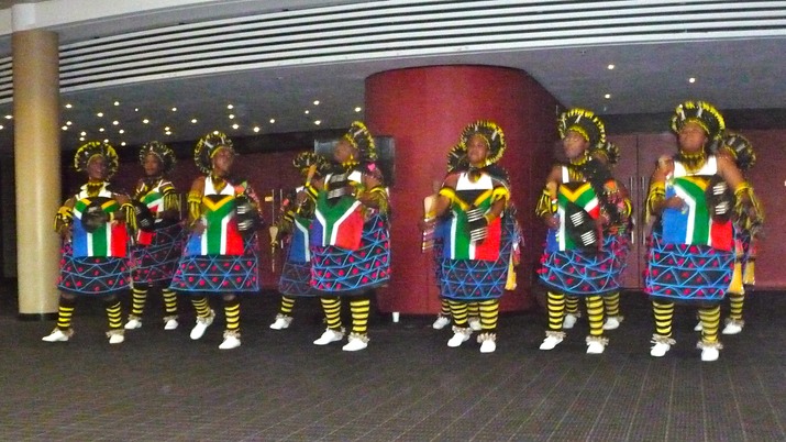 Colored and warm people