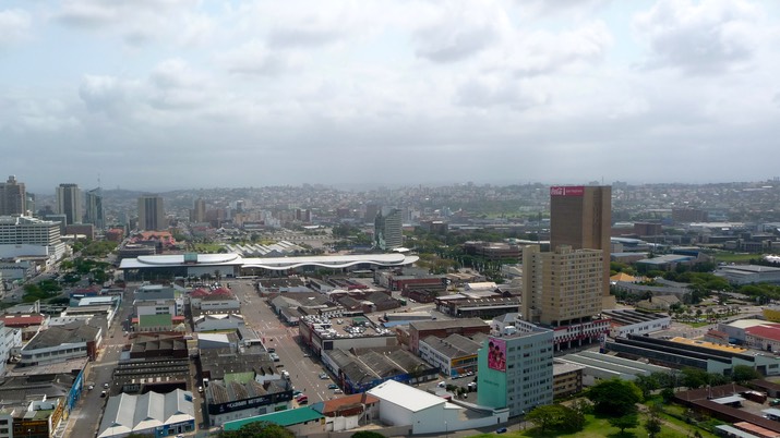 Durban, South Africa, in the International City Center